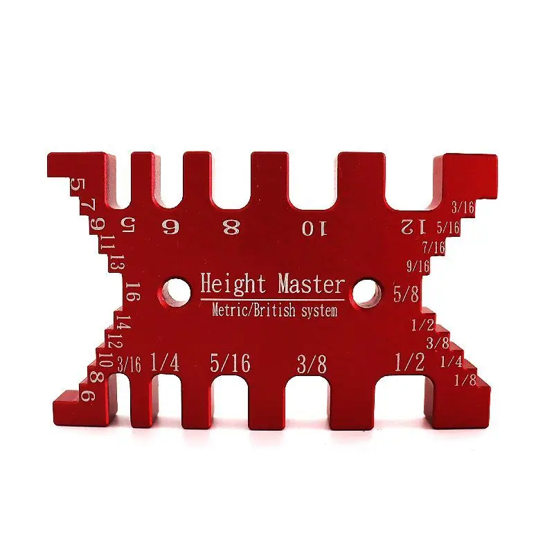 

Зажим Tenon, высотомер, измерительный инструмент, «сделай сам», метрический, британский, гравировальный станок, Настольная пила, инвертирован...