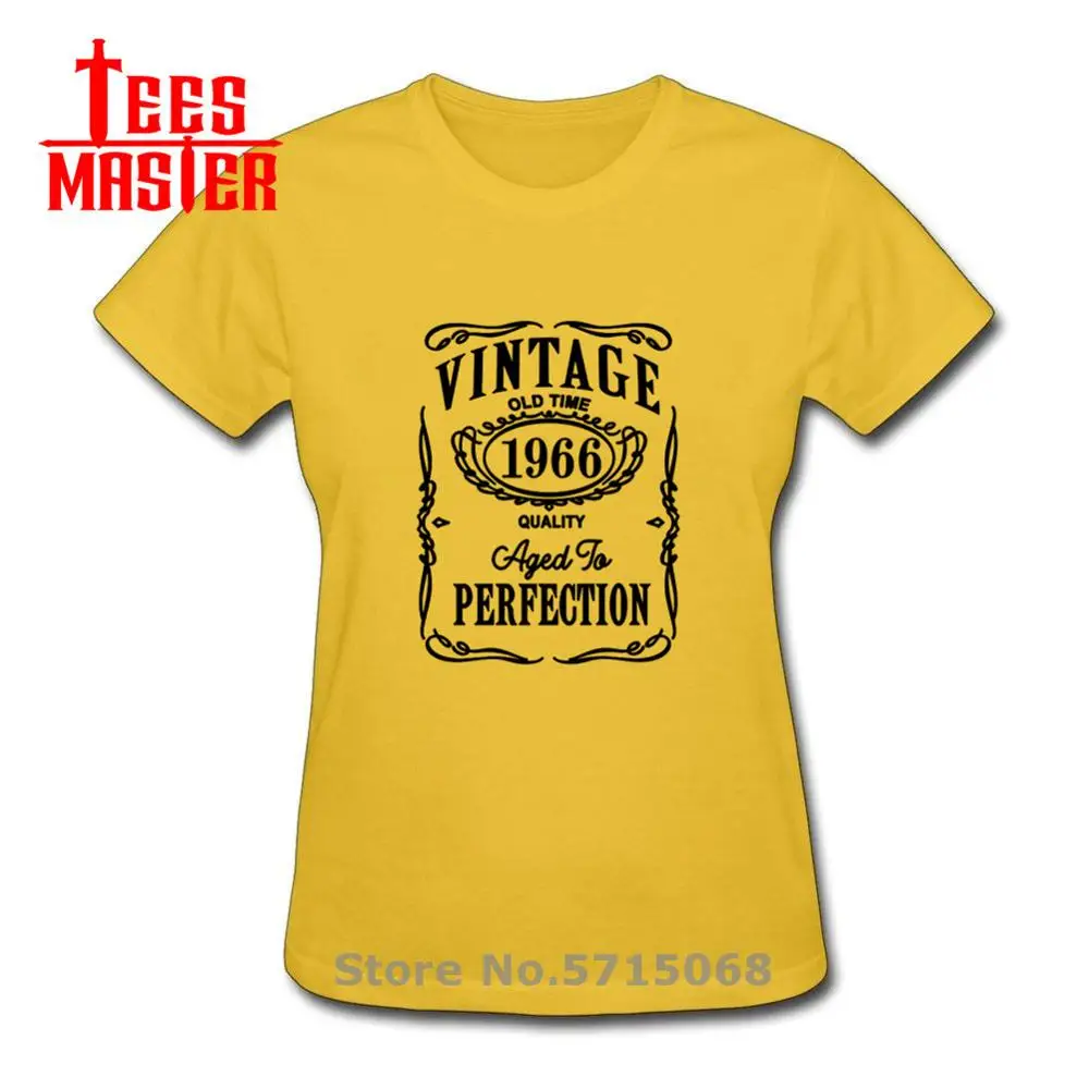 2020 модная Винтажная обувь из времени родившиеся в 1966 Футболка женская футболка