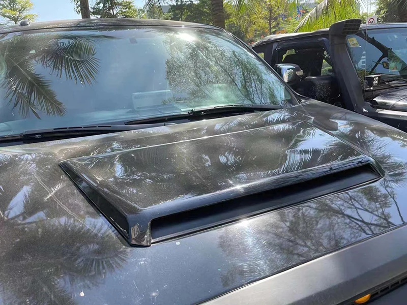 Светильник вая полоса для крышки капота черно белая наклейка из АБС пластика Toyota