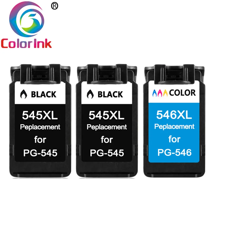 Цветной Восстановленный картридж PG545 CL546 для Canon PG 545 CL 546 Pixma IP2850 MX495 MG2450 MG2550 MG2950 NS28 |