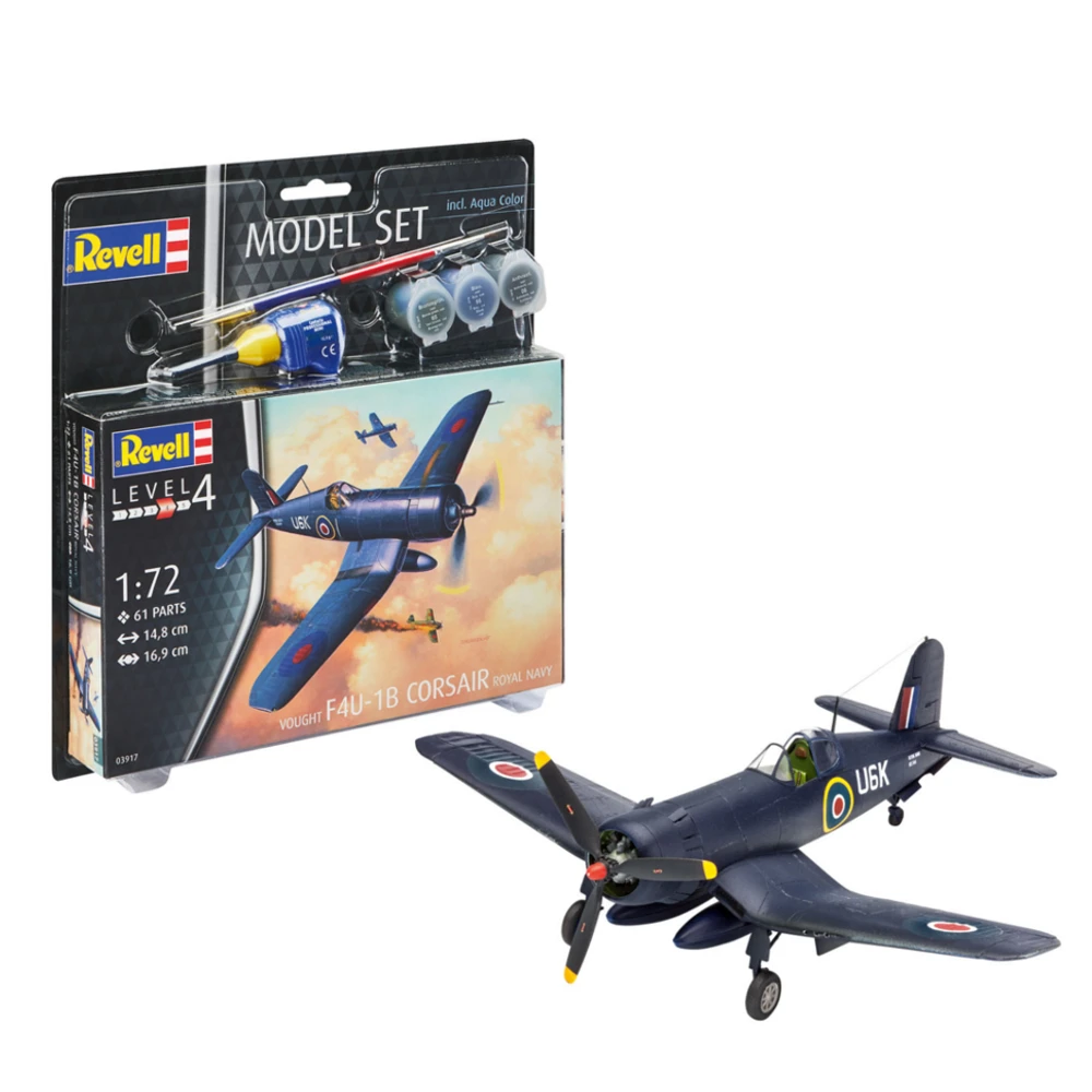 Набор Палубный истребитель FAU-1B Corsair Royal Navy | Игрушки и хобби