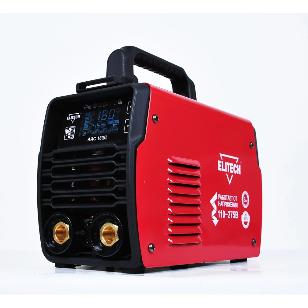 Сварочный аппарат инвертор ELITECH АИС 180Д (E1703.012.00) [196351] | Инструменты