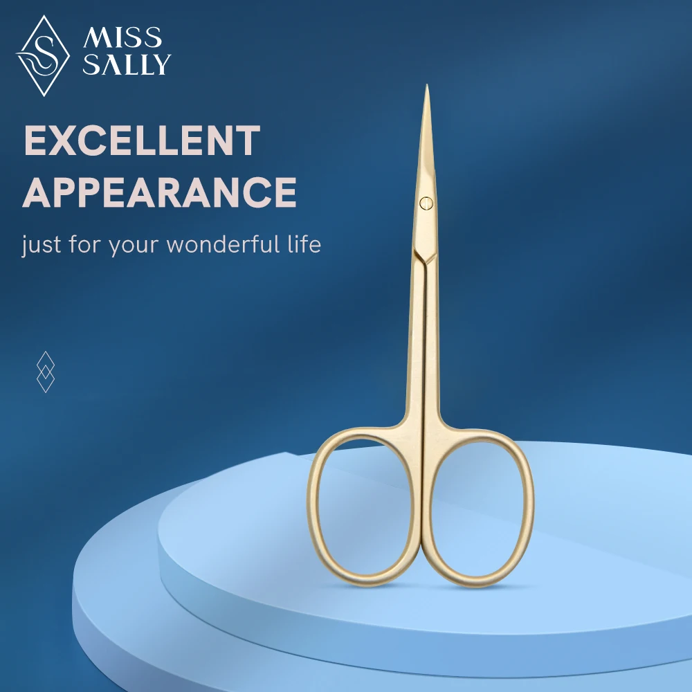 

Miss Sally Eyebrow Scissors Nail Agnail Clippers Trimmer Dead Skin Remover Stainless Steel Dead Skin Cutters