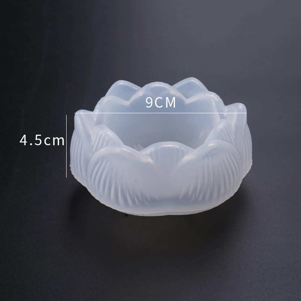 Силиконовая форма для хранения лотоса большая Цветочная безделушка пепельницы