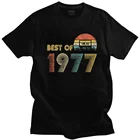 Личность Best Of 1977 Футболка мужская 43rd подарки на день рождения с короткими рукавами 100% хлопок футболка Летняя хлопковая Футболка кассета ленточный тройник рубашки для мальчиков одежда