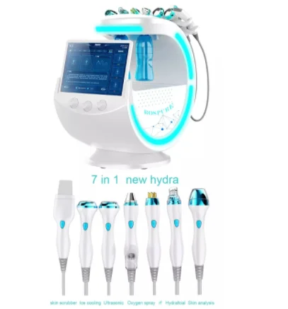 

New 7 In 1 Smart Facial Cleansing hydrafacial skin analyze Deep Pore Vacuum Hydra Skin Lift Anti-aging Beauty Machine