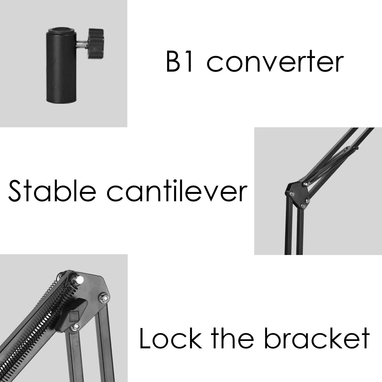 Multi-Function LED With Tripod Adjustable Metal Swing Arm Eye-Caring Lamp USB Charging For Home Office Working Studying | Освещение