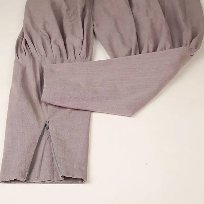 Унисекс Топ Quality100 % хлопок Весна и лето буддизм дзен лежал брюки монахов Шаолинь