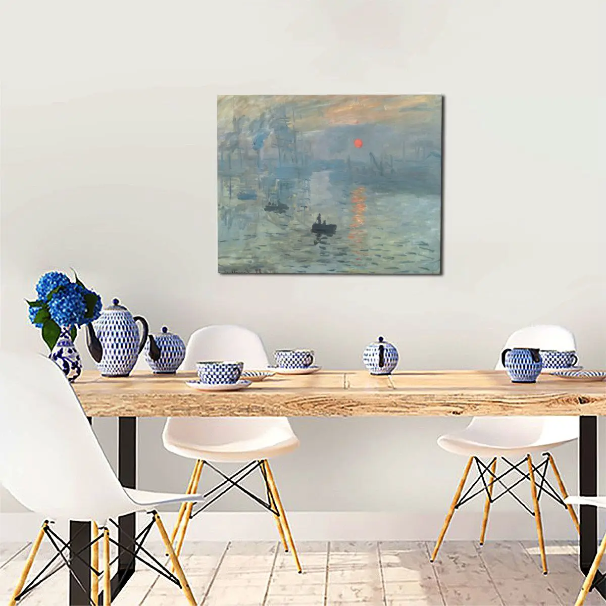 

Monet Painting Wood Wall Decoration Pictures New Cute Room Decor