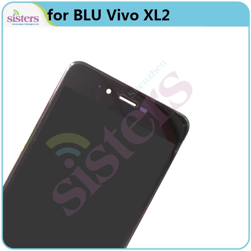 for blu vivo xl2 xl 2 lcd display v0070uu v0070ee lcd screen lcd display touch screen digitizer 5 5 phone repair parts tested free global shipping