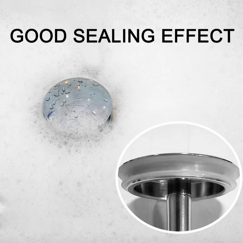 

Bathroom Bathtub Lifting Type Water Sealing Plug Manually Sealing Plug for Copper Bathtub Drain Lifting Type Sealing Water Cover
