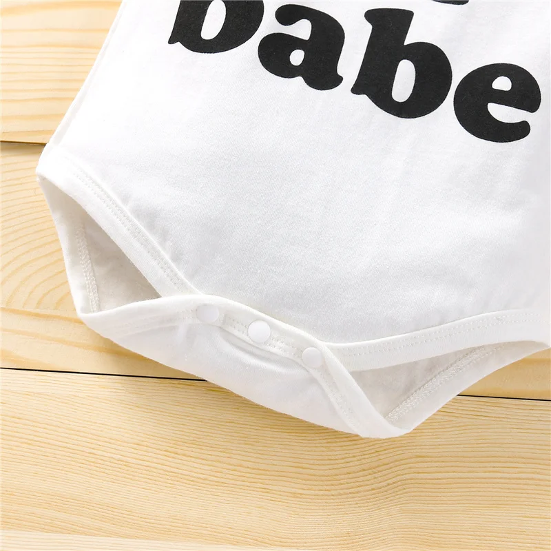 

3pcs Newborn Baby Girls Cotton Clothes Set,Girls Letter Print Short Sleeve Romper+Solid Color Shorts+Bow-knot Headband,0-18Month