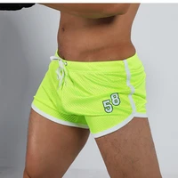 new hot summer men sport man boxer shorts male trunks slim mens gyms brand jogger sporting men beach short best quality
