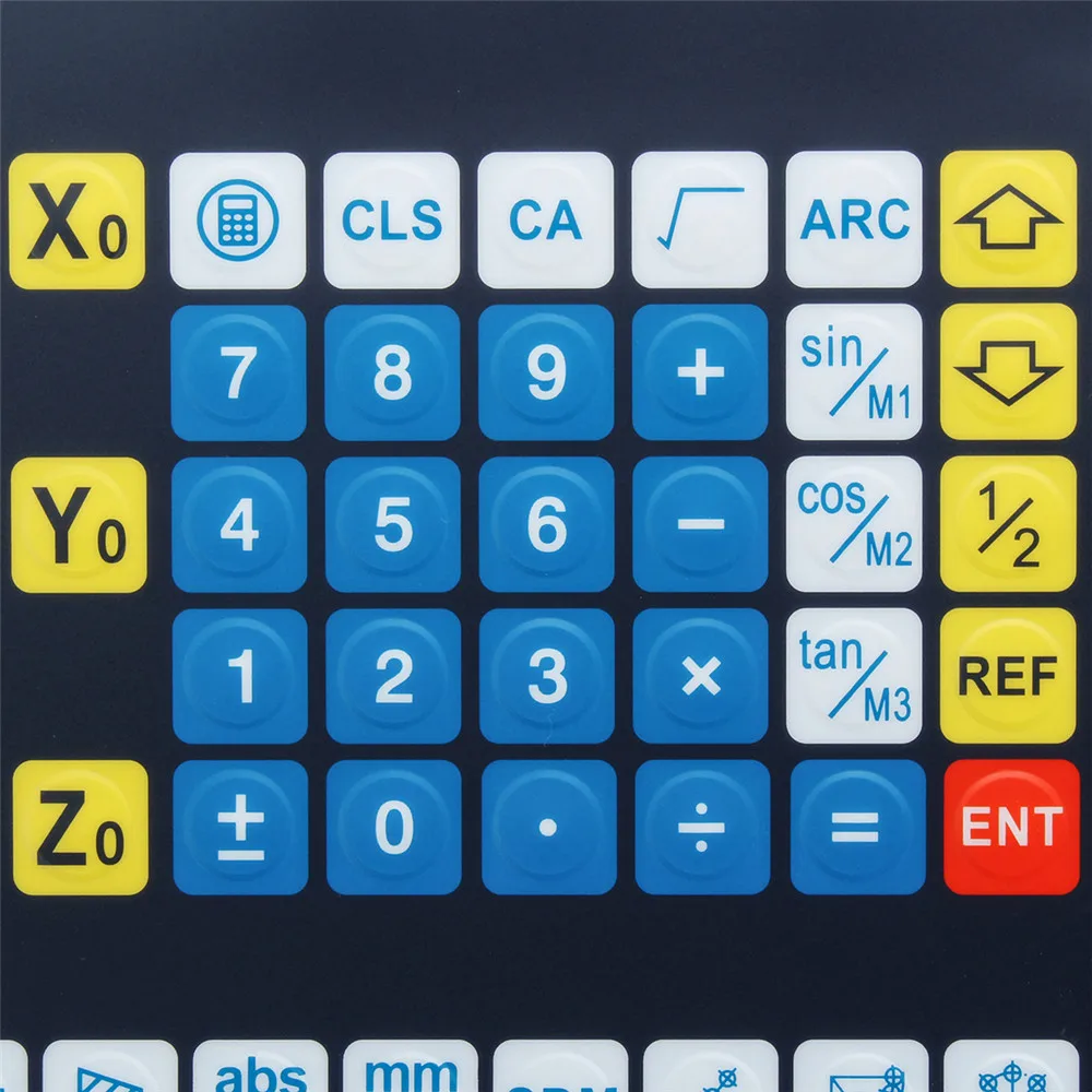 Токарный станок с ЧПУ 2/3 осевая решетка цифровой дисплей показаний/50-1000 мм