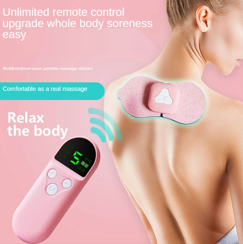 

Free shipping Rechargeable Neck Massager Shoulder and Neck with Remote Control Mini Massager Massage Pad
