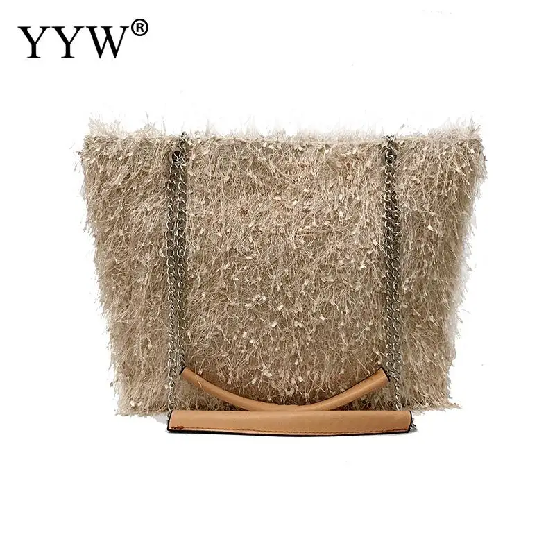 

Сумка женская, зимняя, из велюра, на плечо