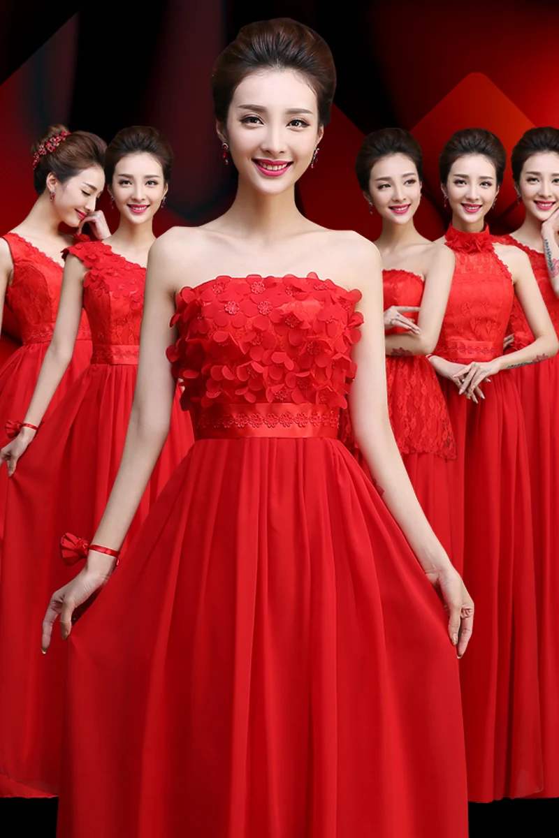 Длинное шифоновое платье для подружки невесты праздников Марино Свадебные