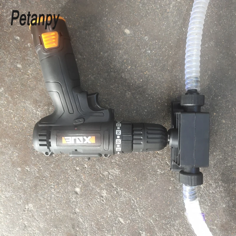 Портативный насос для электродрели самовсасывающий Переносной Насос аксессуар