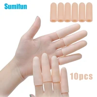 10pcs silicone gel tubes finger toe separator wound protection foot blister protect feet pain relief foot care tool pedicura