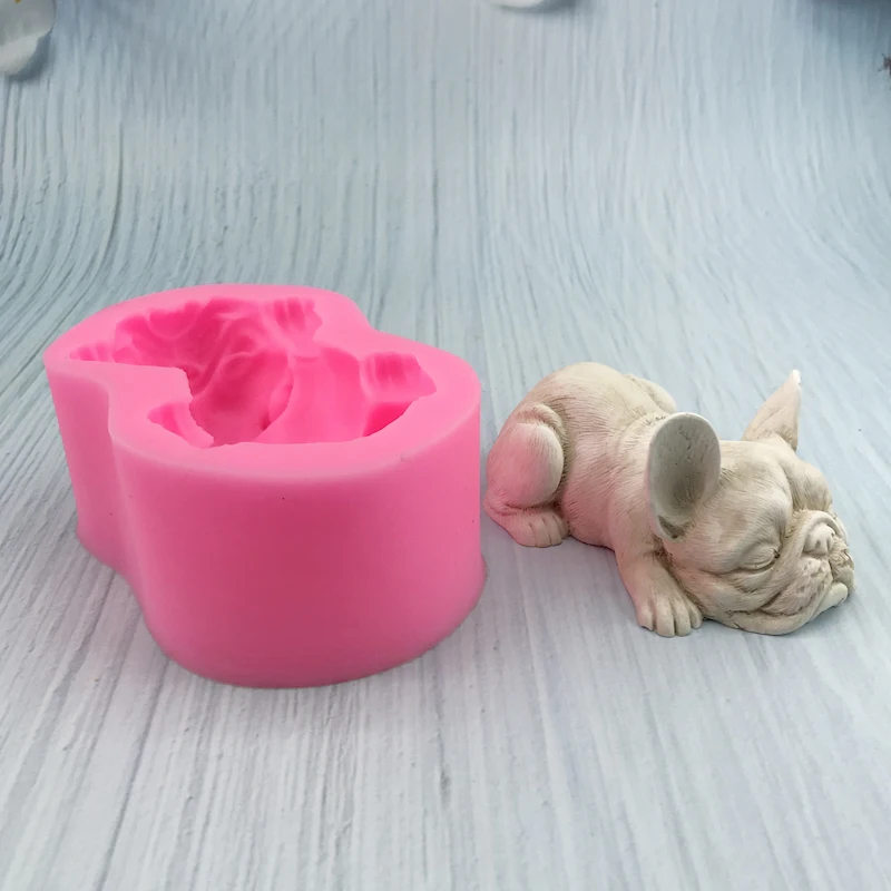 3D большой размер мягкая фотоглина форма для ледяного мусса желе десерта торта