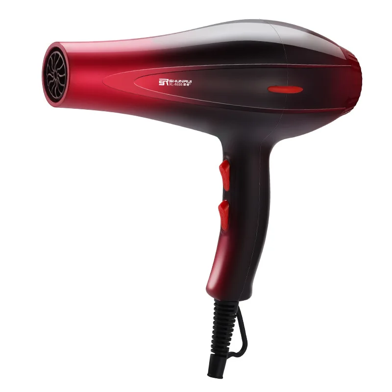 

Shun Rui Negative Ion Hair Dryer High Power Hair Salon Barber Shop Home Hot and Cold Wind Hair Dryer Low Noise Blowdryer Cool