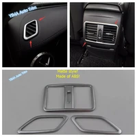 lapetus car styling front armrest box rear air ac outlet vent cover trim fit for mercedes benz cla 200 220 w117 2014 2017