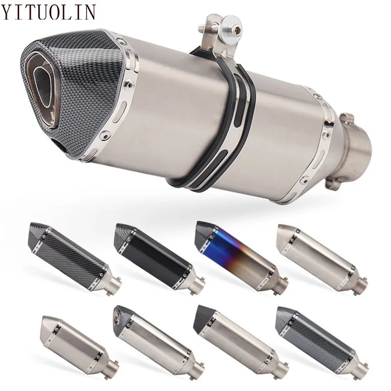 

Motorcycle Exhaust Moto Muffler DB Killer 51MM For SUZUKI DR 350 BURGMAN 650 GSX S750 GLADIUS GSX R 600 BANDIT 650 BURGMAN 125