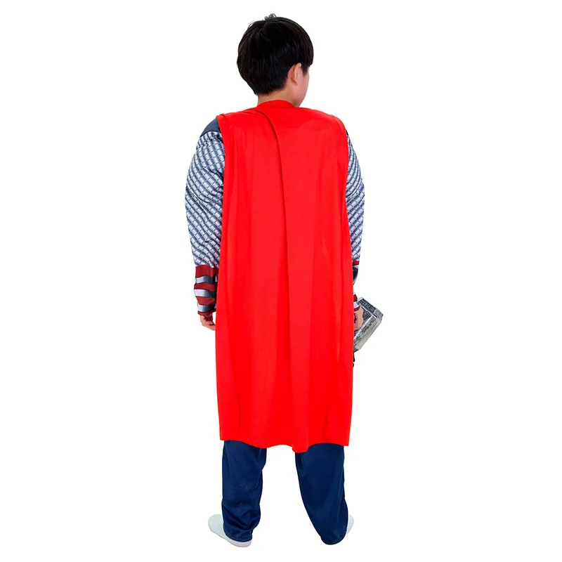 Детские костюмы супергероя для косплея мускул Тор одежда с вредителями Мстители