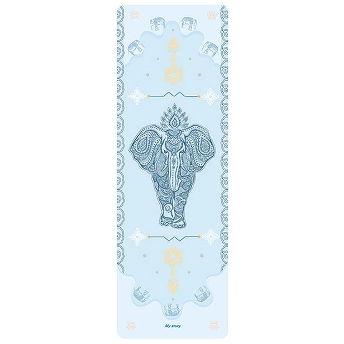 Печатные Одеяла для йоги одеяла гимнастика коврик впитывающий пот полотенце