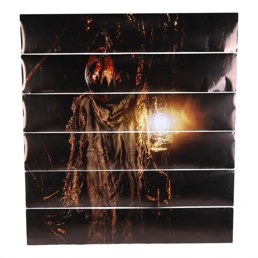 Самоклеящаяся бумага для оформления лестницы на Хэллоуин 3D Настенная ПВХ