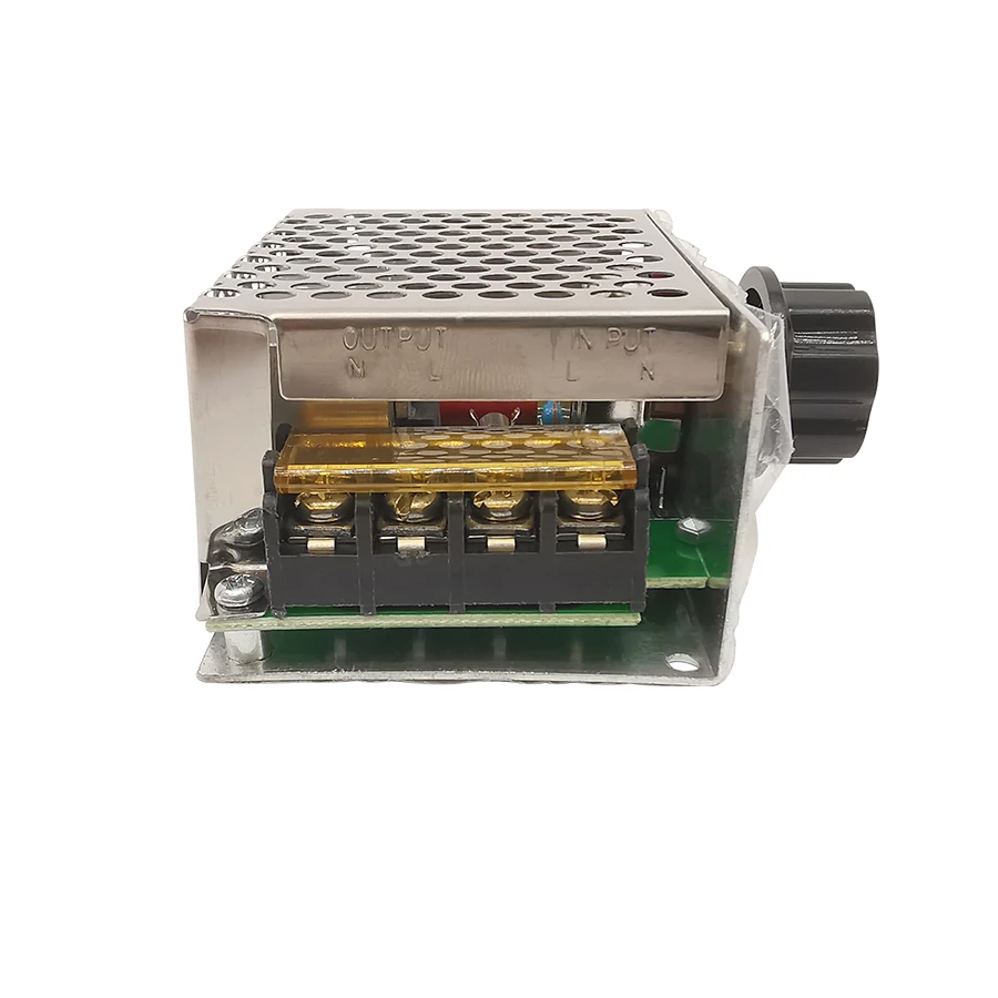 Регулятор напряжения SCR 4000 Вт диммер 220 В контроллер скорости двигателя