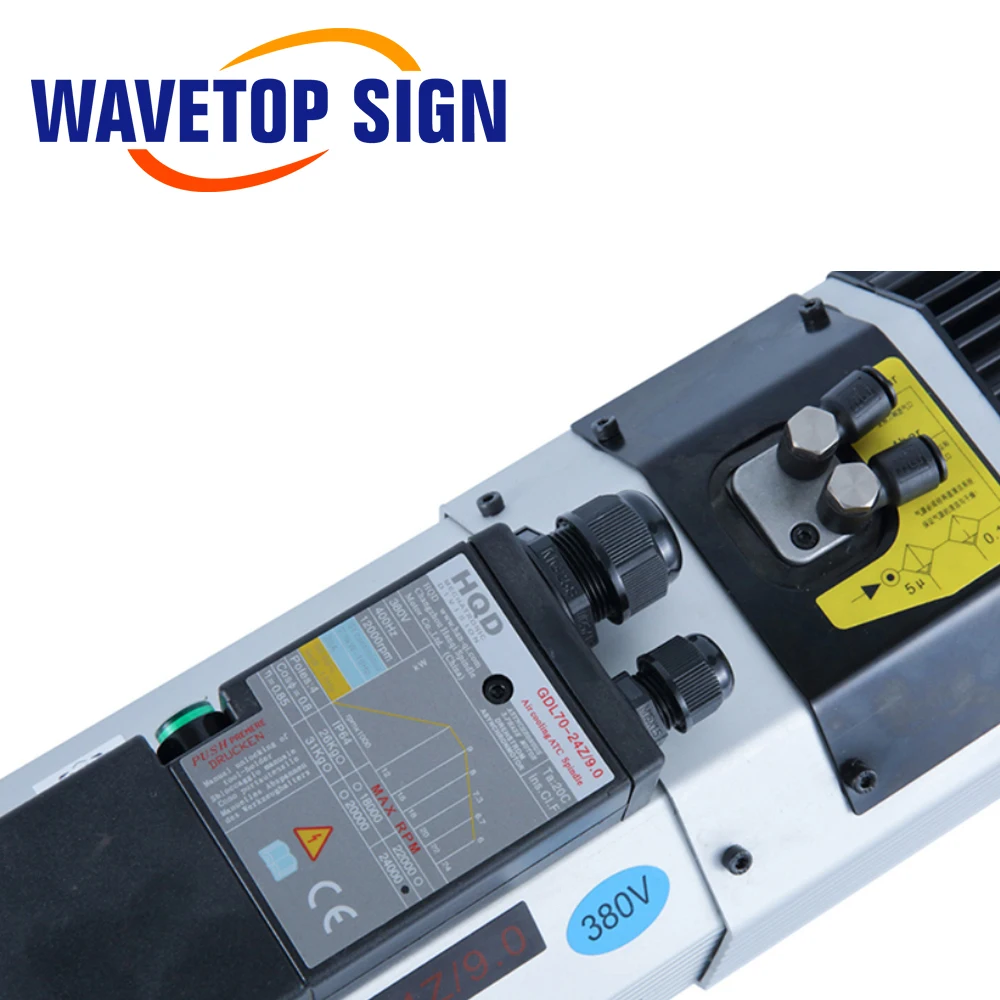 HQD 9kw Автоматическая смена инструмента шпиндель с воздушным охлаждением