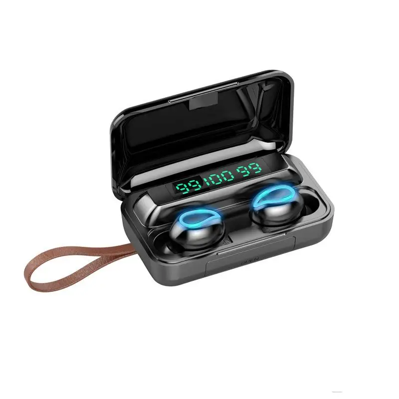 

F9-5 Wireless Bluetooth Earbuds LED Digital Display Touch Control Headphone