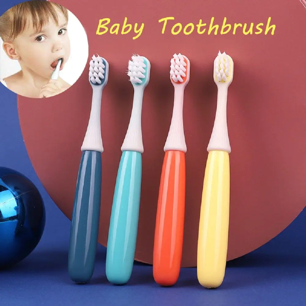 

Детская зубная щетка с мягкой щетиной, Силиконовая зубная щетка для детей, милые зубные щетки для тренировок, уход за детьми