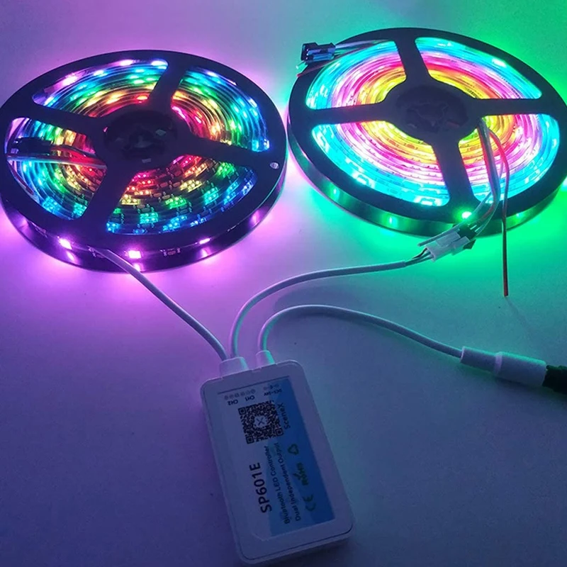 SP601E двойной сигнал Выход Bluetooth светодиодный музыкальный контроллер для пиксель