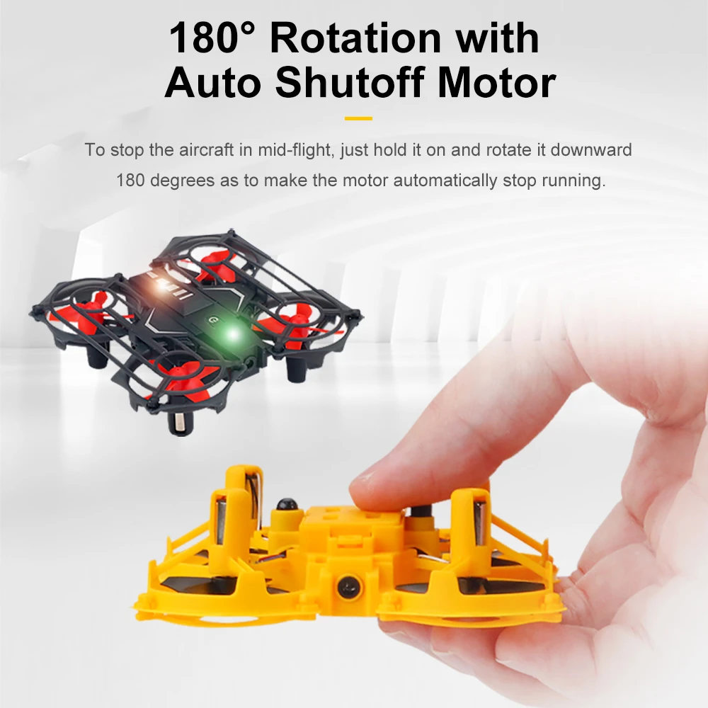 Мини Радиоуправляемый Дрон JJRC H74 2 4G интеллектуальное управление жестами