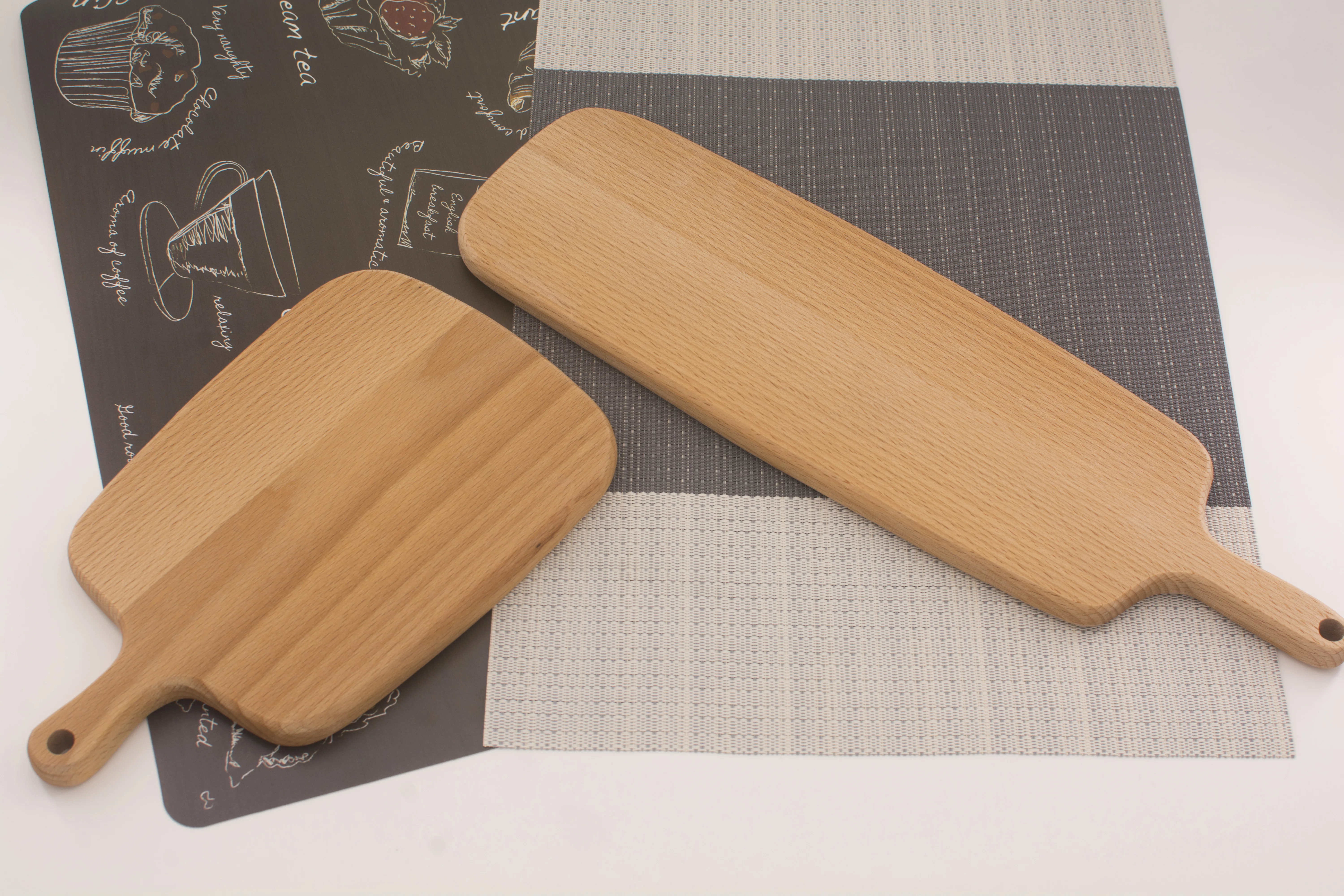 Деревянная разделочная доска для пиццы овощей фруктов твердой древесины сыра