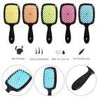 1 шт.-гребешок с редкими зубьями, воздушная подушка гребешки дома маникюрный салон DIY парикмахерского инструмента Для женщин массаж головы Расческа Щетка для волос с вырезами