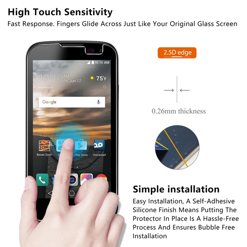 Защитное стекло для LG X Power 2 HD закаленное 9H Защитная пленка экрана V50 V40 V30 V20 V10