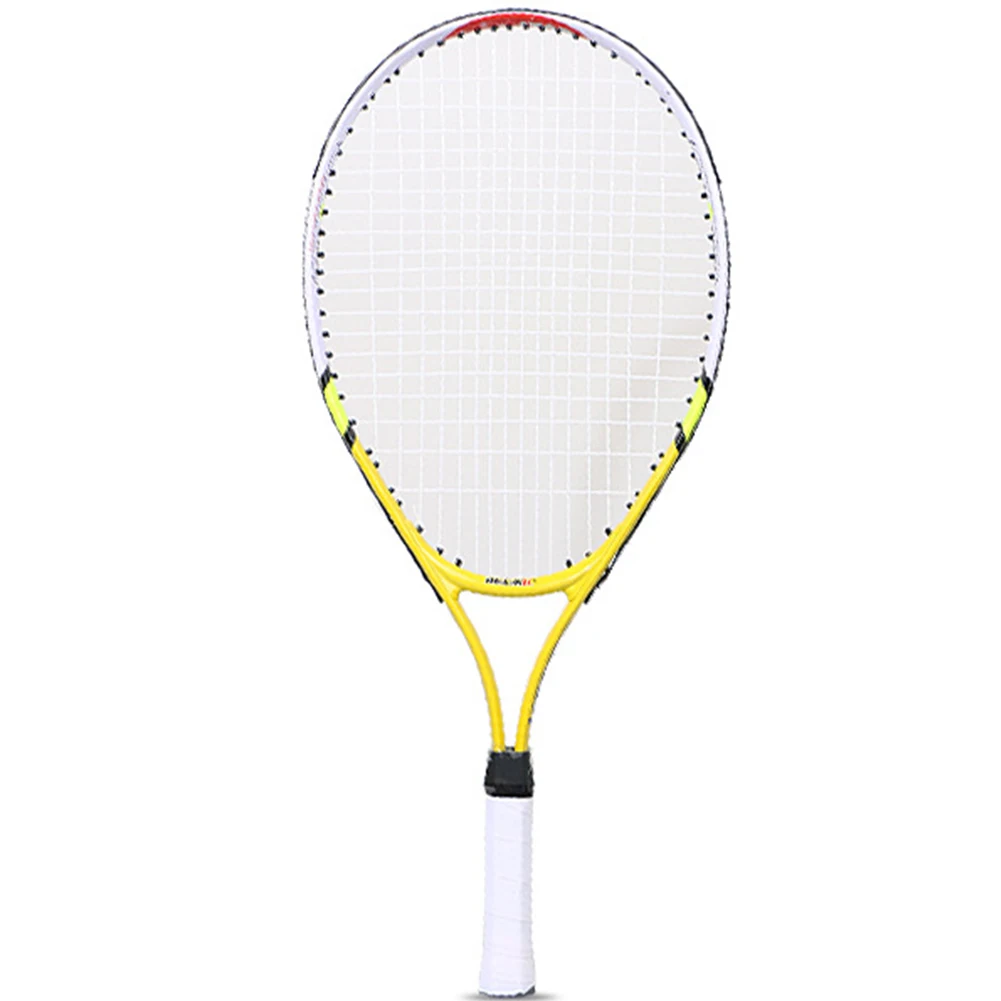 

1pc Aluminum Alloy Beginner Triangular Batting School Practicing Tennis Racket Children Outdoor Sports Teen Training Sturdy Grip