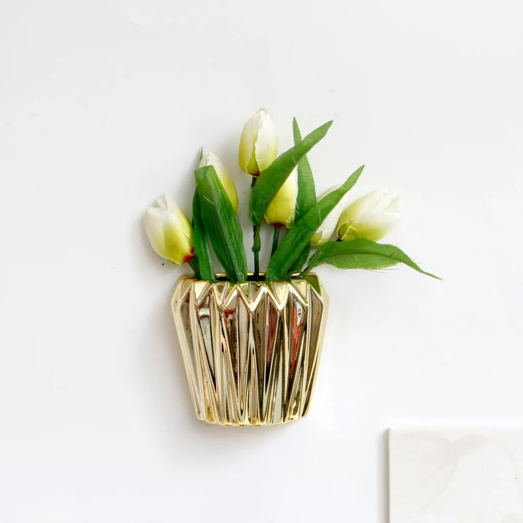 

Ceramic Vase Flower Pot Nordic Style Home Cafe Hotel Wedding Craft Sconce