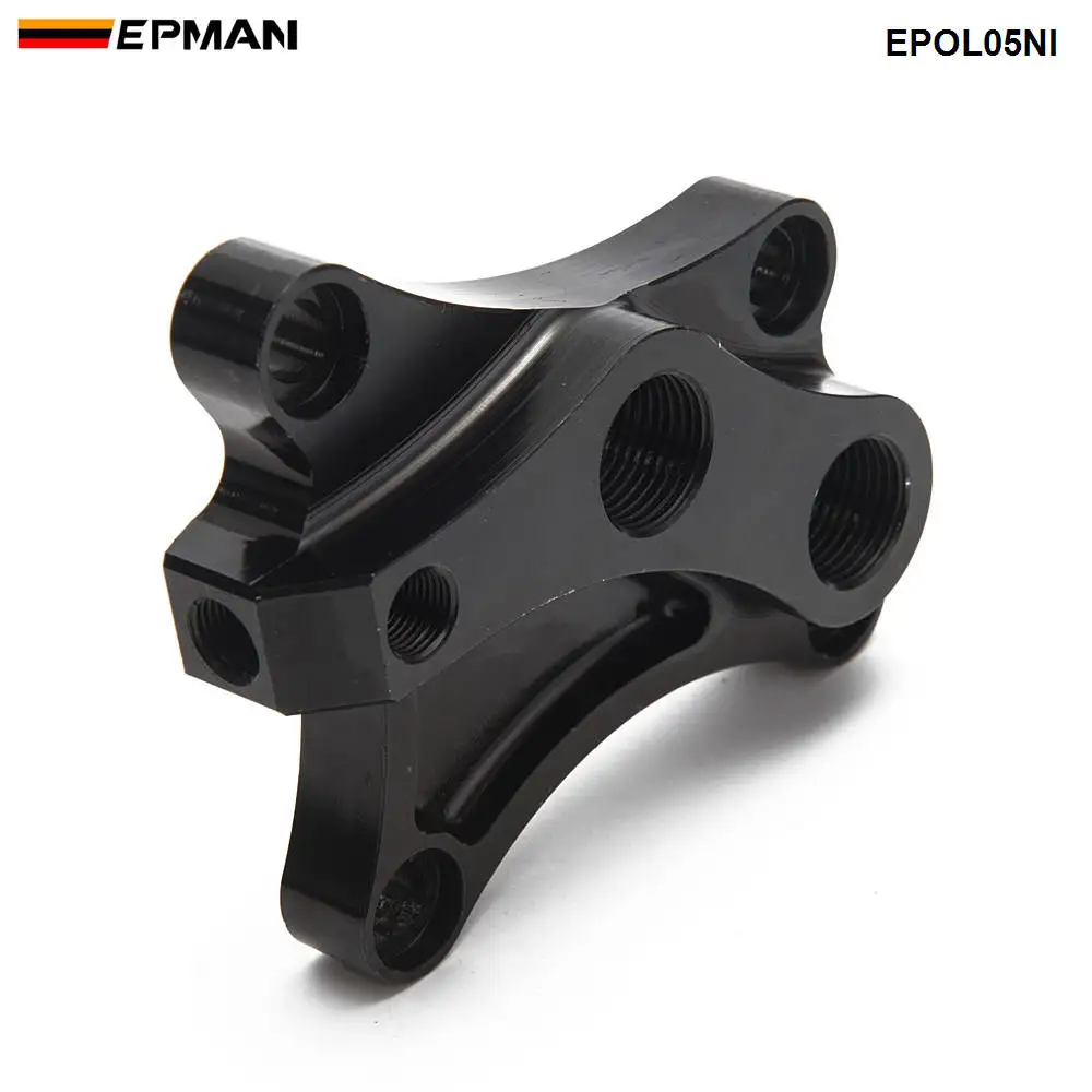 Адаптер масляного блока для Nissan SR20DET S13 S14 S15 SR20DET|oil sandwich adapter|oil blockoil |