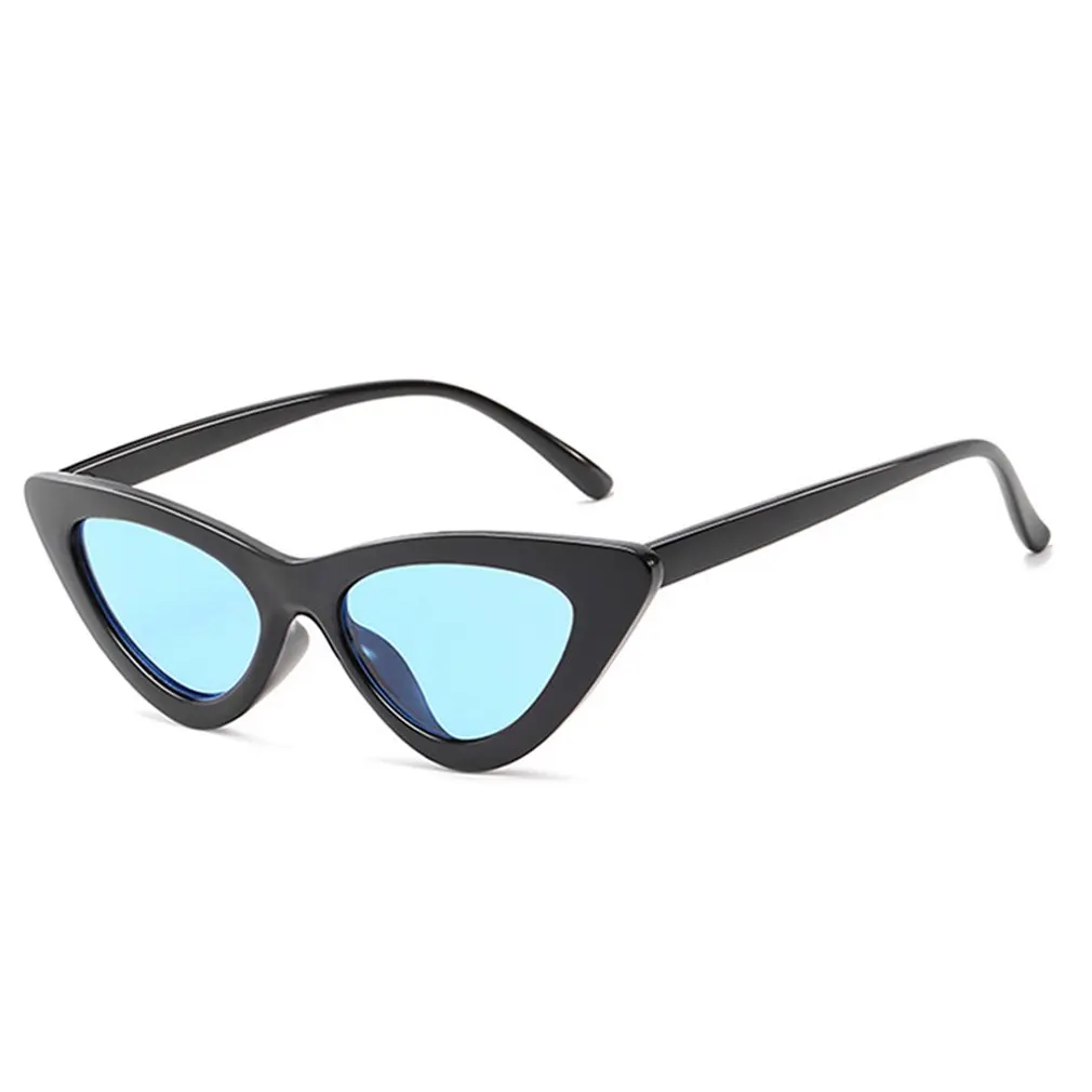 

Brand Designer Cat Eye Sunglasses Women Cute Sexy Triangle Sun Glasses For Women Small Frame Cateye Oculos Vintage Black