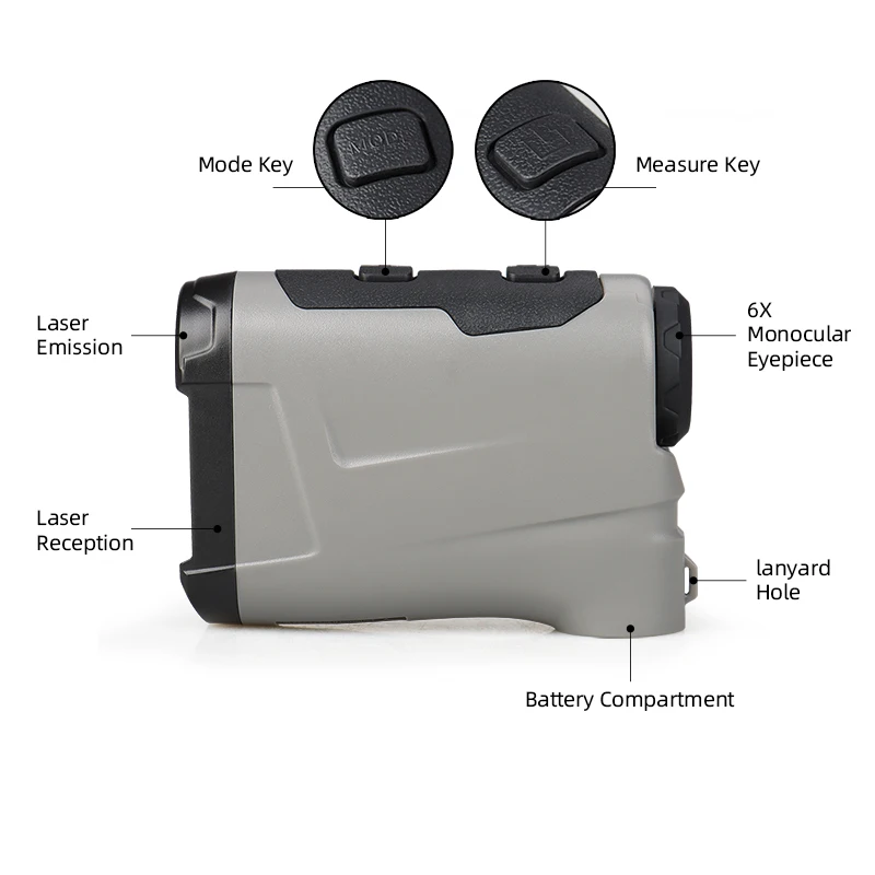 E.T Дракон съемки дальномер бинокль для охоты лазерный монокулярный и
