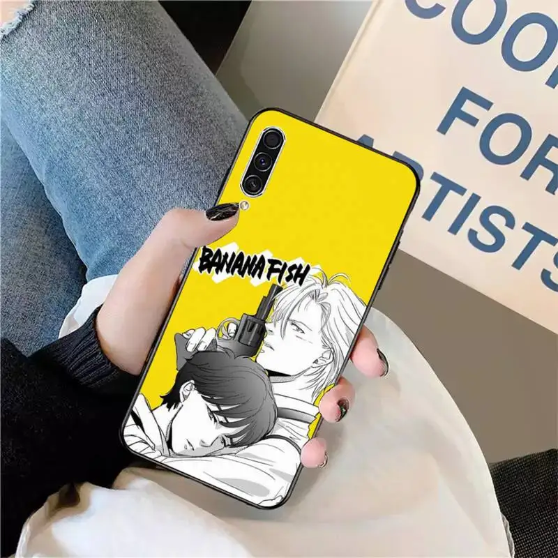 

Banana Fish Japan Anime Phone Case For Samsung galaxy S 9 10 20 A 10 21 30 31 40 50 51 71 s note 20 j 4 2018 plus