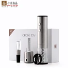 Электрическая открывалка для бутылок, 4 в 1, из нержавеющей стали, автоматическая, для красного вина, кухонный инструмент, штопор от xiaomiyoupin