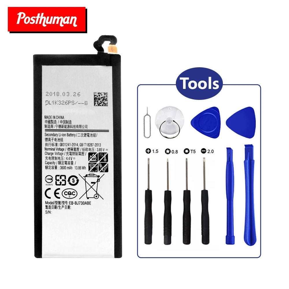 3600 мАч EB BJ730ABE аккумулятор для телефона Samsung Galaxy J7 Pro J730G J730F J730DS J730K перезаряжаемый