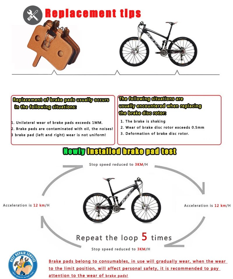 

4 Pair Cycling Mountain Sintered Bicycle Disc Brake Pads For Hayes HFX-Mag Series HFX-9 Series MX1 Accessories