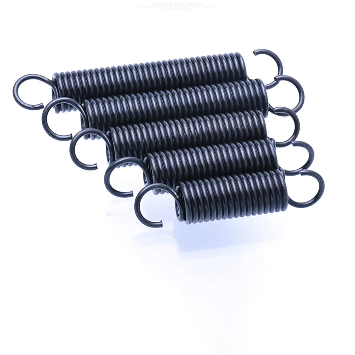 1Pcs Wire Dia 2mm Spring Steel Tension OD 14-20mm S Hook Cylindroid Helical Pullback Extension Length 50mm -100mm | Обустройство дома