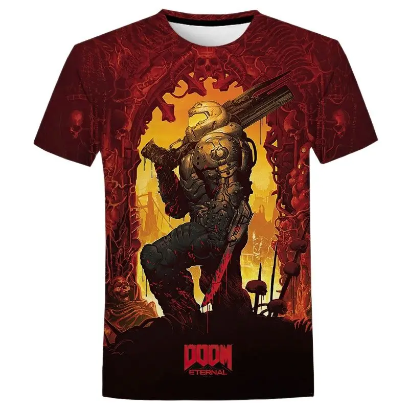 

2021 game cool 3D printed T shirt, neutral casual style T shirt, children adult fashion T shirt